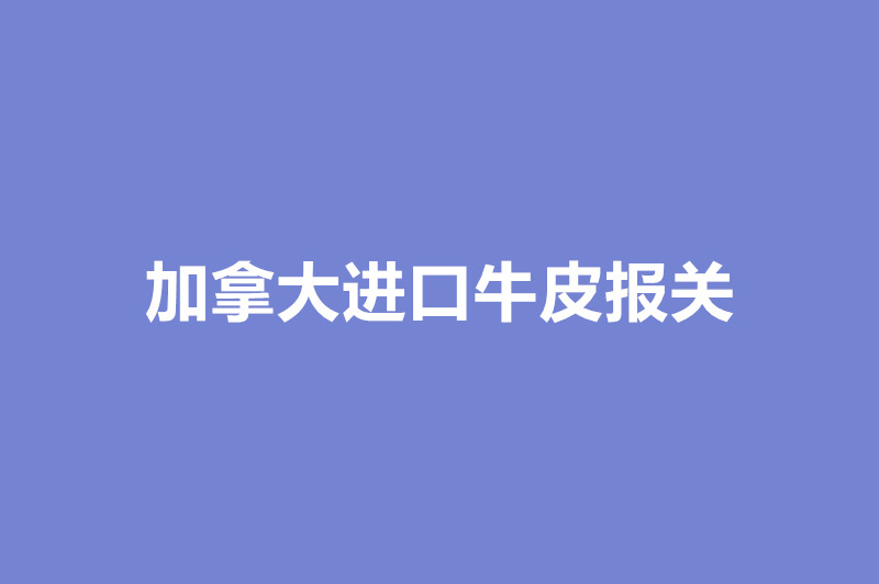 1668093133641597.jpg 加拿大进口牛皮报关的注意事项.jpg
