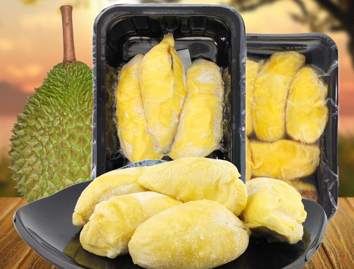 泰国金枕冷冻榴莲果肉进口清关流程到厦门水果案例